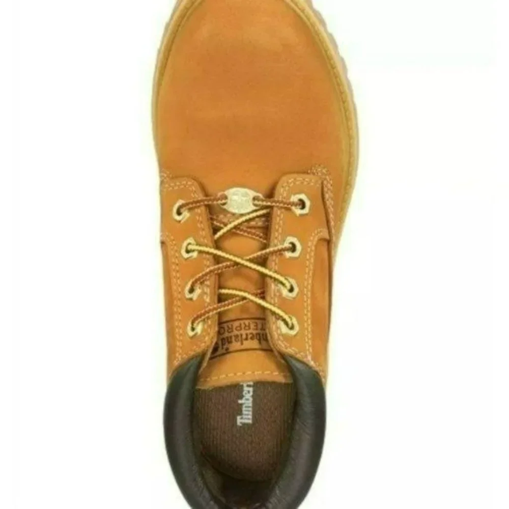 Timberland Nellie Lace Up Utility Waterproof Lug Sole Boots Wheat - Picture 5 of 8